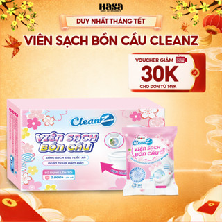  Combo Viên sạch bồn cầu CleanZ chai thả bồn cầu sạch khuẩn tẩy sạch mảng bám khử mùi diệt vi khuẩn toilet 