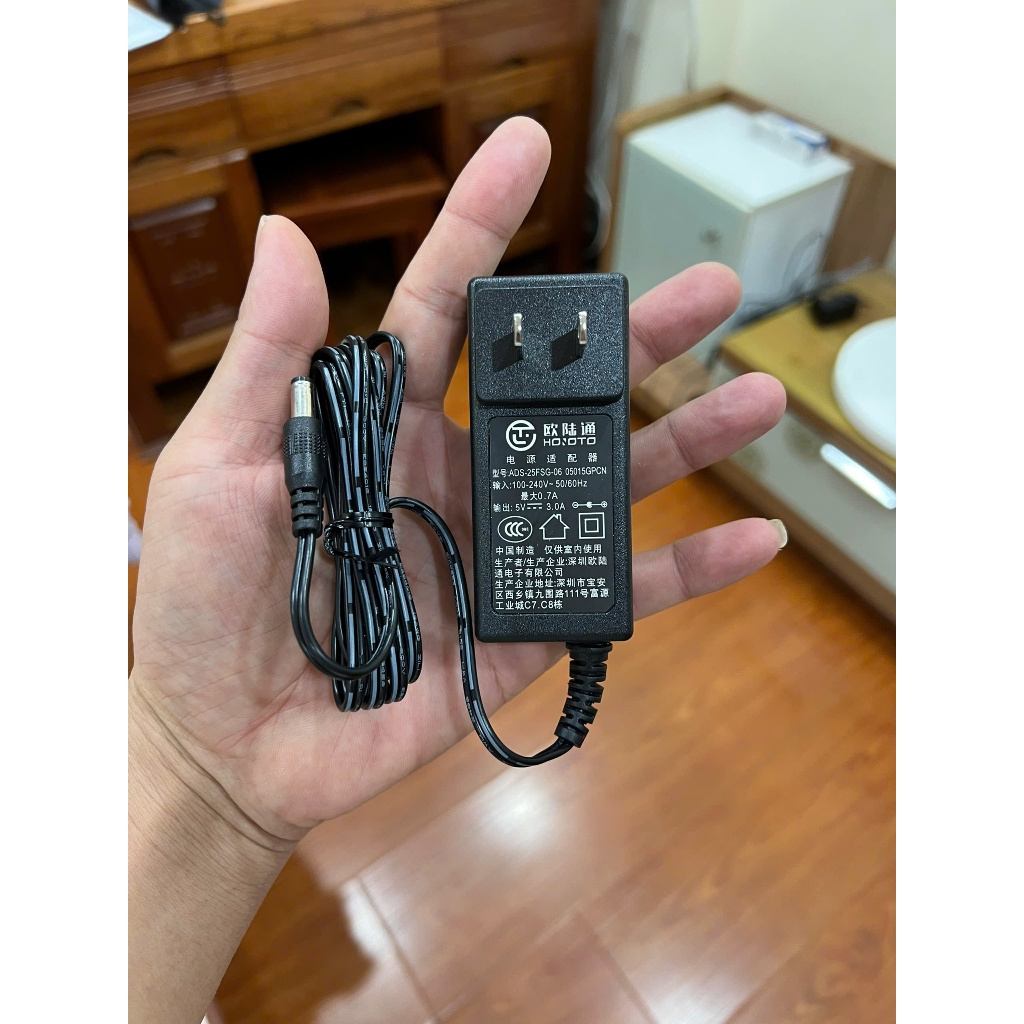 🔌 Nguồn Chuẩn 5V 3A CUI Inc Cho Small AI Computer NVIDIA Jetson Nano – Ổn Định, An Toàn