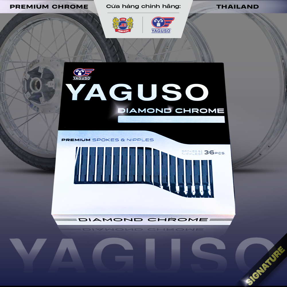 Combo căm Thái Lan Chorme Yaguso diamond phiên bản cao cấp