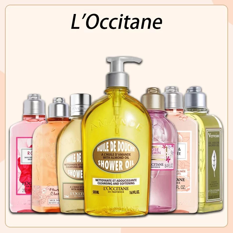 L'Occitane Almond Shower Oil 500ml / L'Occitane Almond Milk 200ml / L'Occitane Almond Milk Veil Body