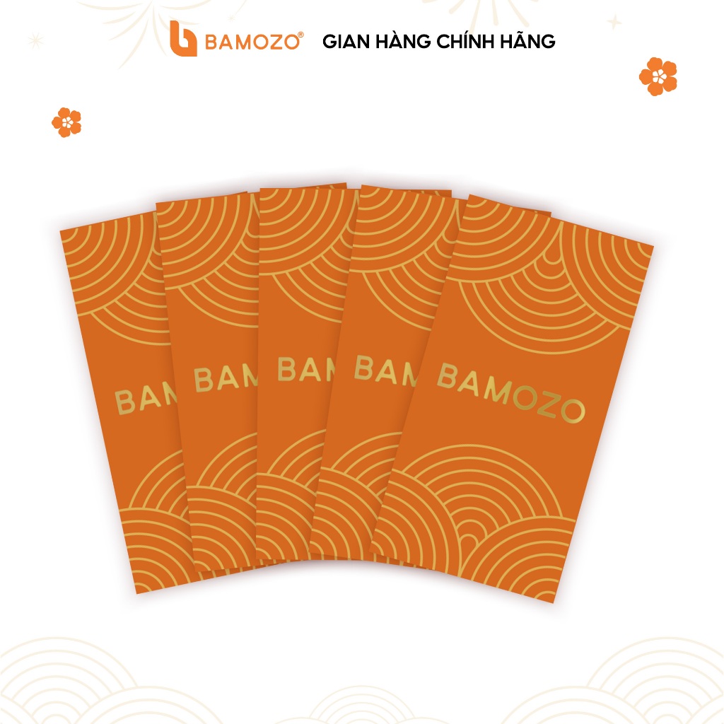 Lì Xì May Mắn Bamozo Tết 2026 Set 5 Chiếc