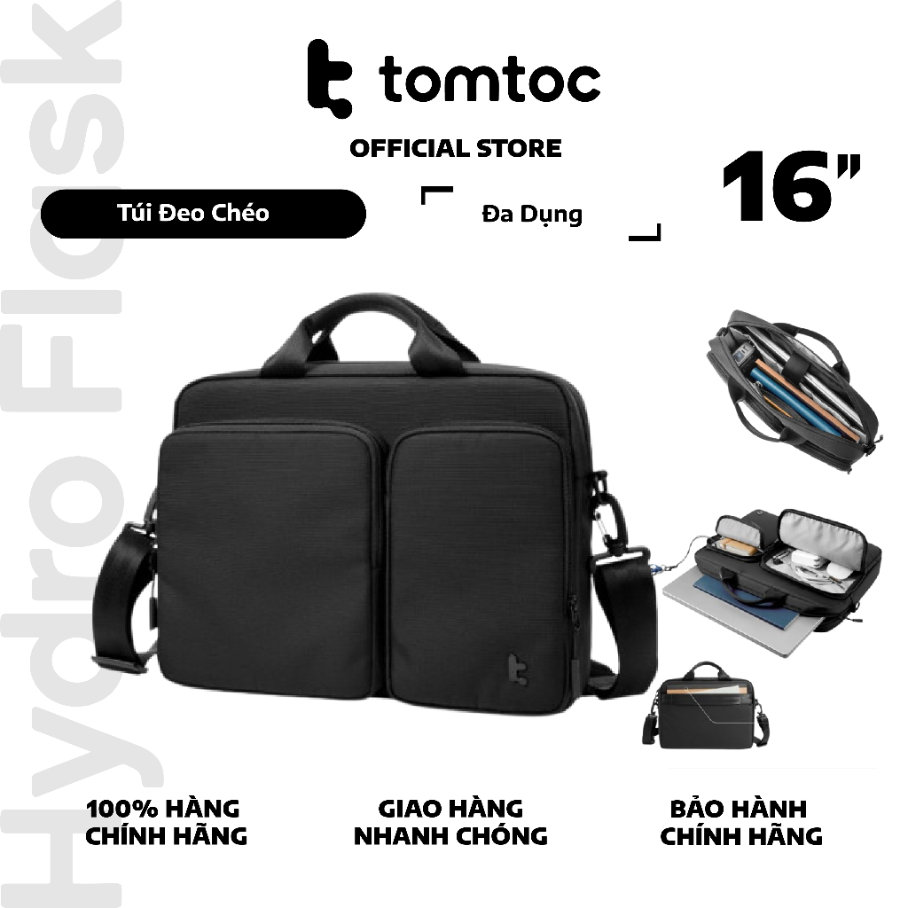 Túi Đeo Chéo / Túi Xách Tomtoc (USA) Navigator-A33 Shoulder Bag Laptop – A33 16inch