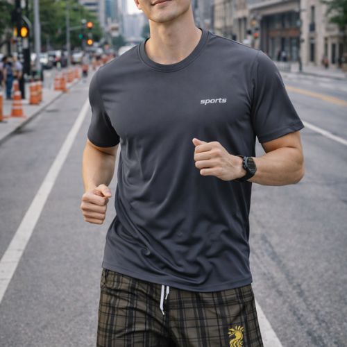 ⭐ Áo Thể Thao Nam💥BIG SIZE💥 Thun Lạnh Cổ Tròn Cộc Tay Co Giãn 4 Chiêu Hàng VNXK _KVINDstore08