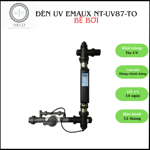 Đèn UV Emaux NT-UV87-TO BỂ BƠI, Đèn diệt rêu tảo bể bơi, bể cá