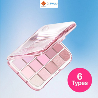  Bảng Phấn Mắt FWEE More Mood Eyeshadow Palette Chất Phấn Mịn Lên Màu Tự Nhiên Lâu Trôi 6 Màu  12g  