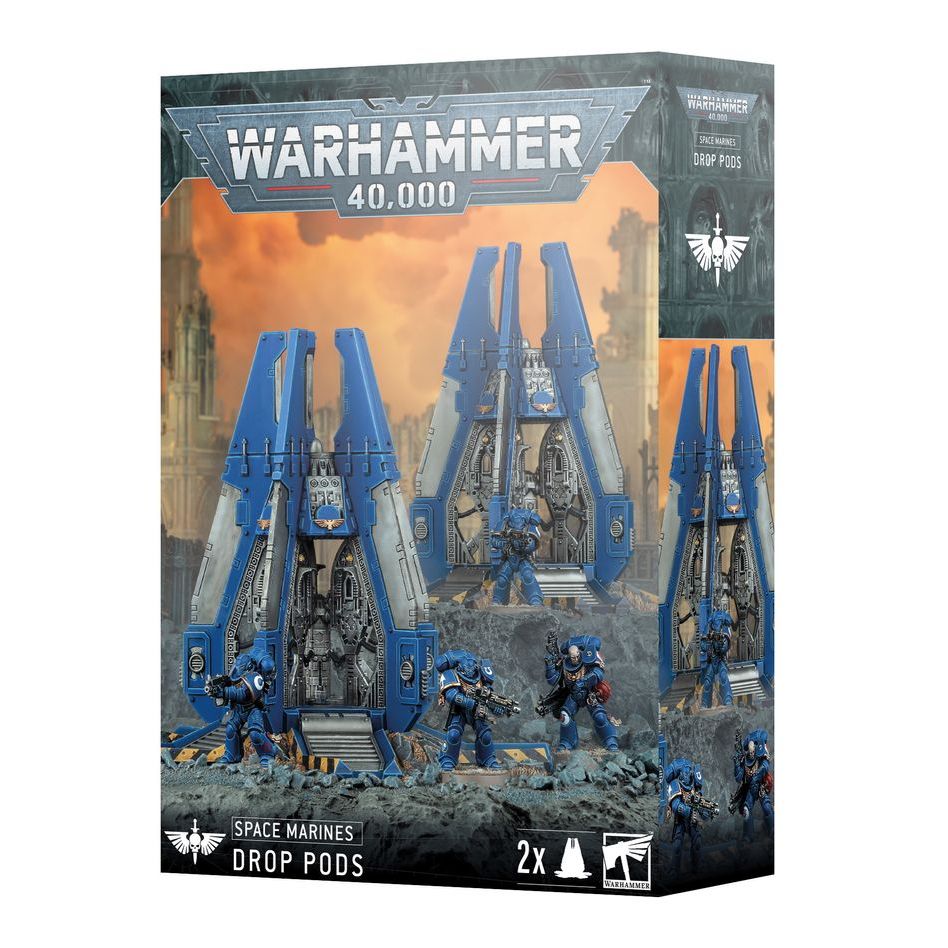 Mô hình Warhammer 40K: Space Marines: Drop Pods