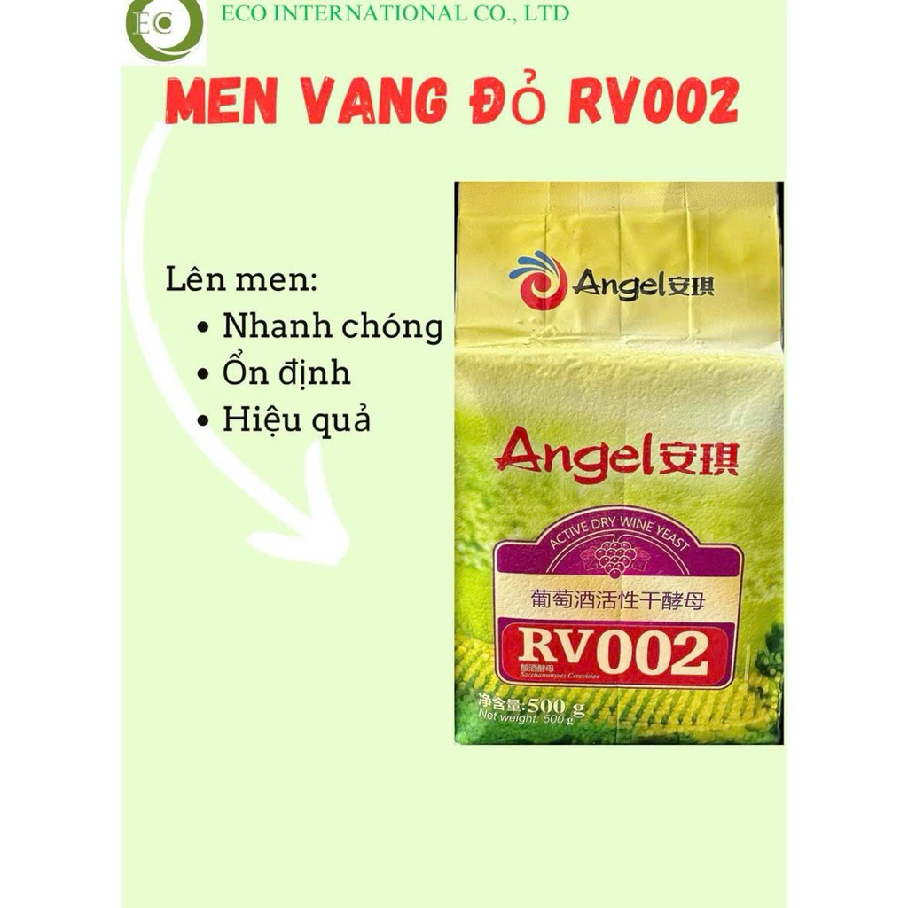 Men Vang Đỏ RV002 - 10kg/thùng
