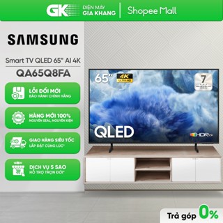 Smart Tivi QLED Samsung AI 4K 65 inch QA65Q8FA [Toàn Quốc]