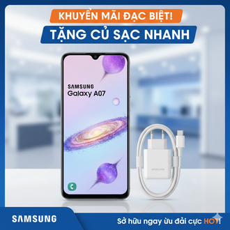Samsung Galaxy A07 4GB/64G Tặng kèm củ sạc