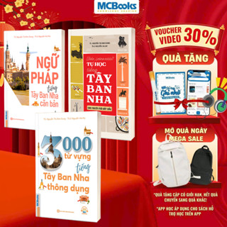 Sách - Combo Tự học tiếng Tây Ban Nha cho người mới bắt đầu - Lẻ/combo