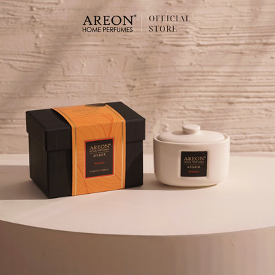 Nến thơm phòng gốm cao cấp Areon hương Botanus