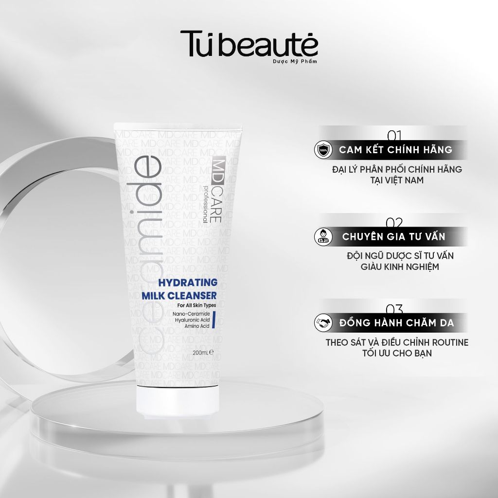 [HÀNG CÔNG TY] Sữa Rửa Mặt MDCare Hydrating Milk Cleanser