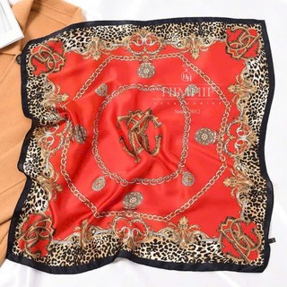Khăn Vuông HimHip Lụa Thời Trang Nhiều Hoạ Tiết Khổ Vuông 70x70cm
