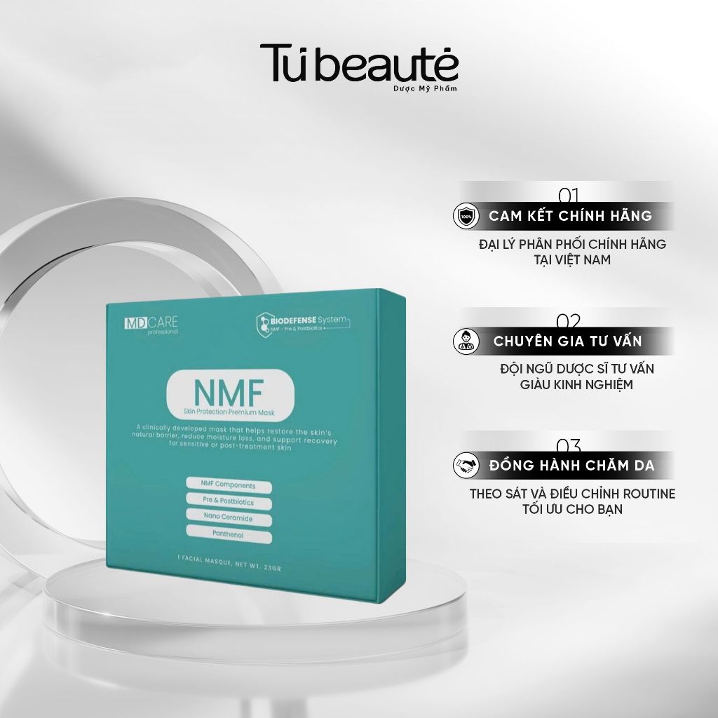 [HÀNG CÔNG TY] Mặt Nạ Cấp Ẩm MDCare NMF Skin Protection Premium Mask