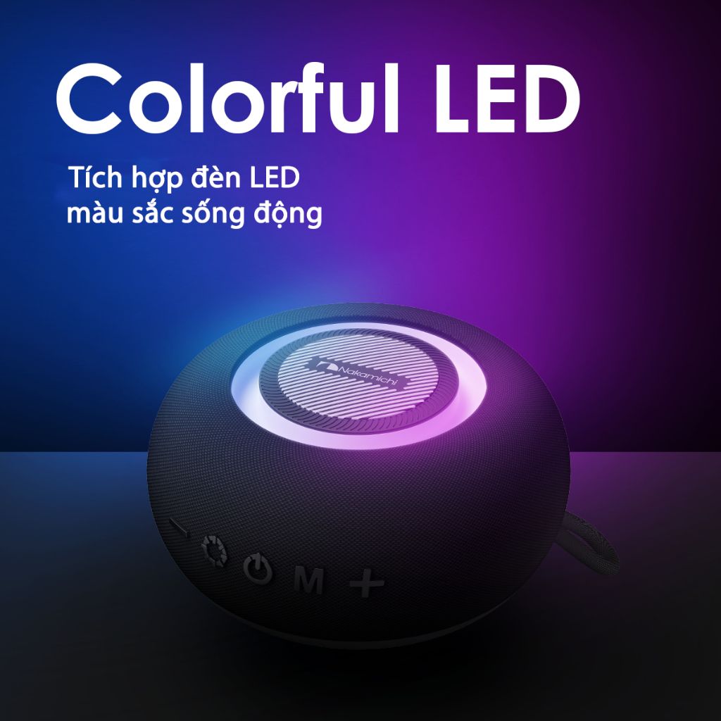 Loa Bluetooth NAKAMICHI NBS-116, BT 5.3, Công Suất 8W*2, Pin 2400 mAh, Nghe Đến 4H - Hàng Chính Hãng | BigBuy360 - bigbuy360.vn