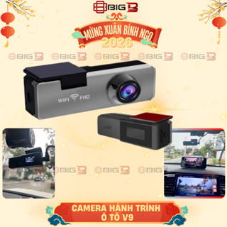  Camera Hành Trình ô tô V9 -CHÍNH HÃNG- Full HD 1080P Kết Nối Wifi Với Màn Android Ô Tô Điện Thoại BH 12th  BIG B STORE 