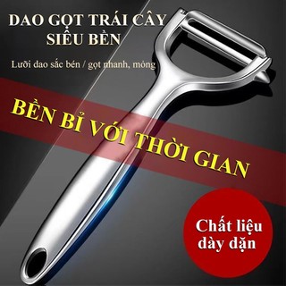 Dao gọt rau củ quả HOMELOVE dao bào thiết kế lưỡi thép gọt siêu mượt kết lưỡi sắc bén không ngại vỏ cứng