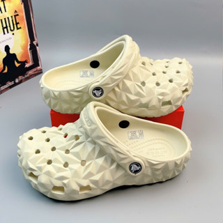 Dép cross kim cương nam nữ classic off gird clog, dép đúc nguyên khối