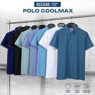   MUA 2 TẶNG 1 SỊP Áo Polo GUZADO Coolmax Cá Sấu Cho Nam Lên Form Cực Đẹp Sang Trọng Lịch Lãm GPS 