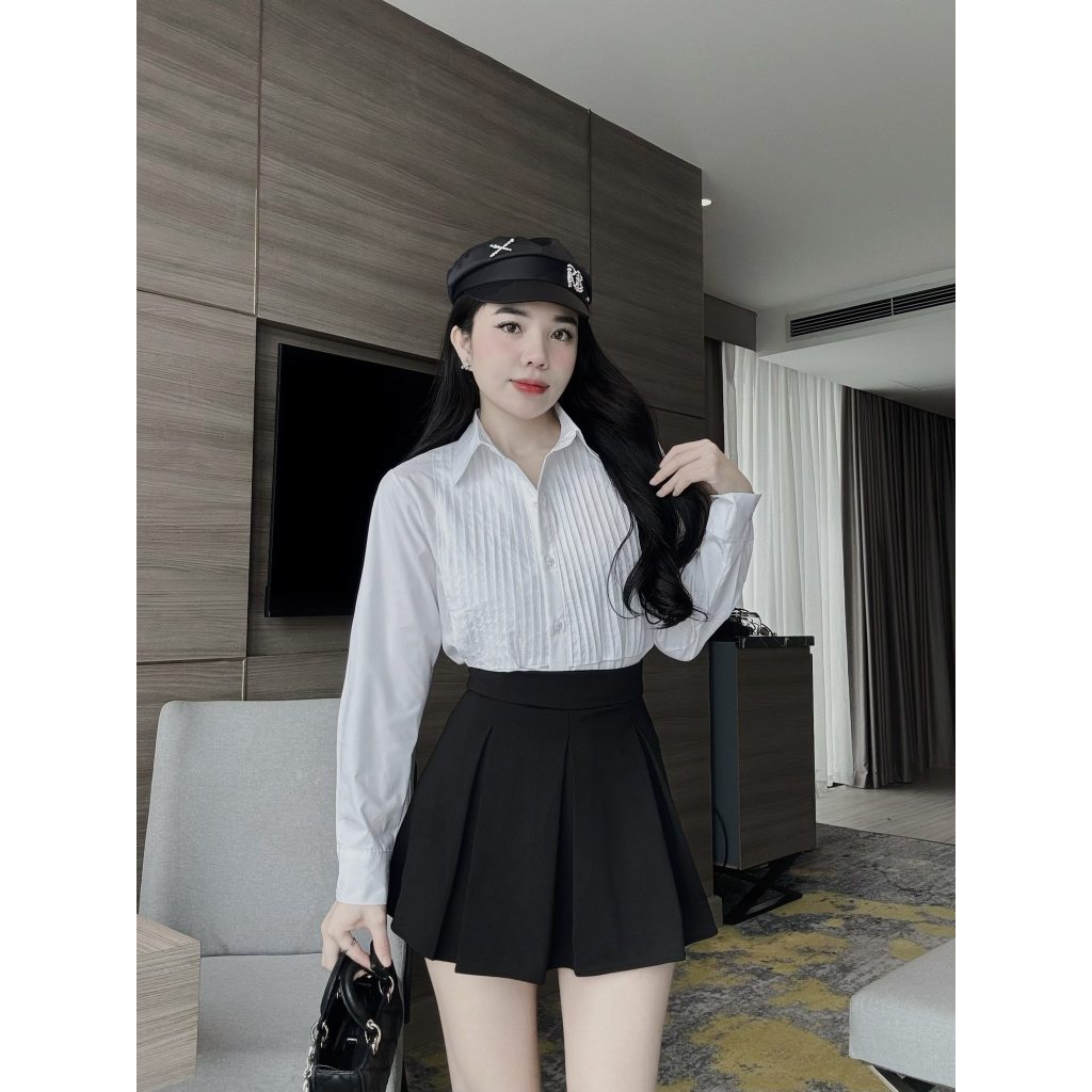 Cv01 - chân váy xếp ly