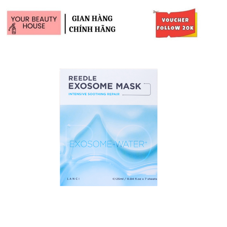 [Lanci] Reddle Exosome Mask Mặt Nạ - Full Hộp (7 Miếng)