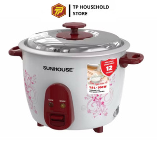 Nồi cơm điện vung rời SUNHOUSE SHD8106/8126/8138 - Bảo hành 12 tháng - Hàng chính hãng