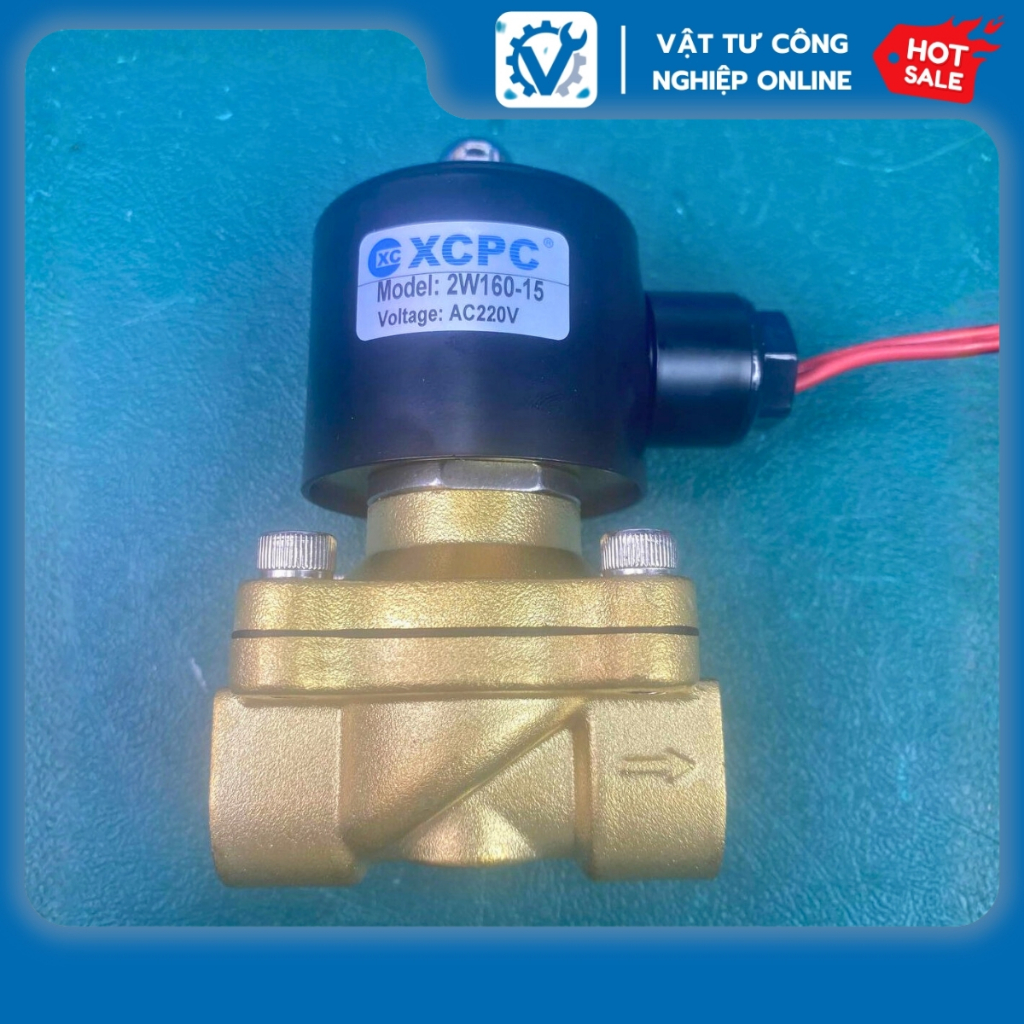 Van Điện Từ Thường Đóng (Size Nhỏ) UW, 2W025-08, 2W040-10, 2W160-15, 2W200-20, 2W250-25 XCPC