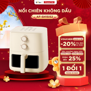  Nồi Chiên Không Dầu BEAR 5L Lò Nướng Nồi Chiên Hơi Nước Nồi Chiên Lò Chiên Không Dầu Nướng Bánh AF-5H15I52 