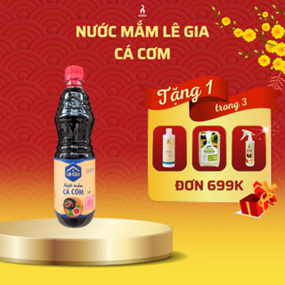  Nước mắm Lê Gia cá cơm truyền thống nguyên chất độ đạm 20gN l chuyên kho nấu tẩm ướp chai 650ml 