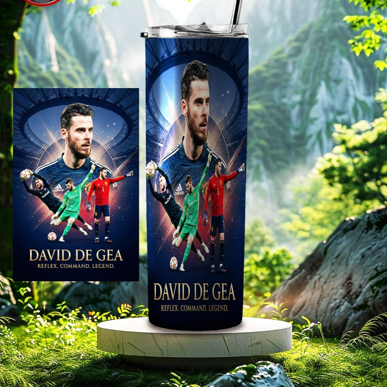 LY GIỮ NHIỆT CAO CẤP IN HÌNH DAVID DEGEA MẪU 1