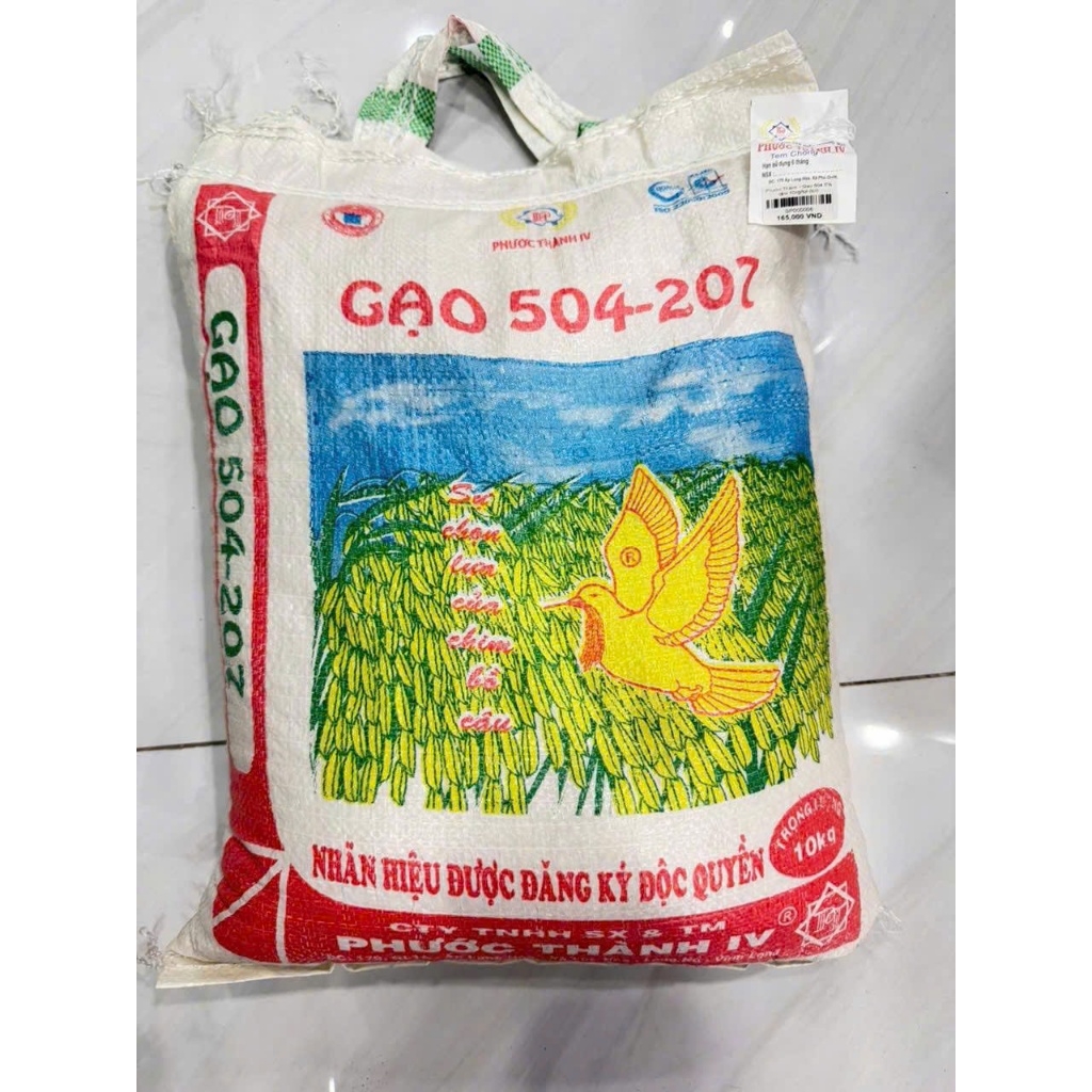 Gạo 504 10kg Phước Thành IV