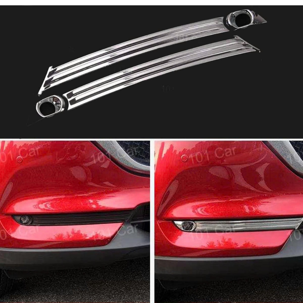 Ốp Viền Gầm Trước CX8 2018 2019 2020 2021 2022 2023 2024 - Ốp Trang Trí Gầm Trước Mazda CX8