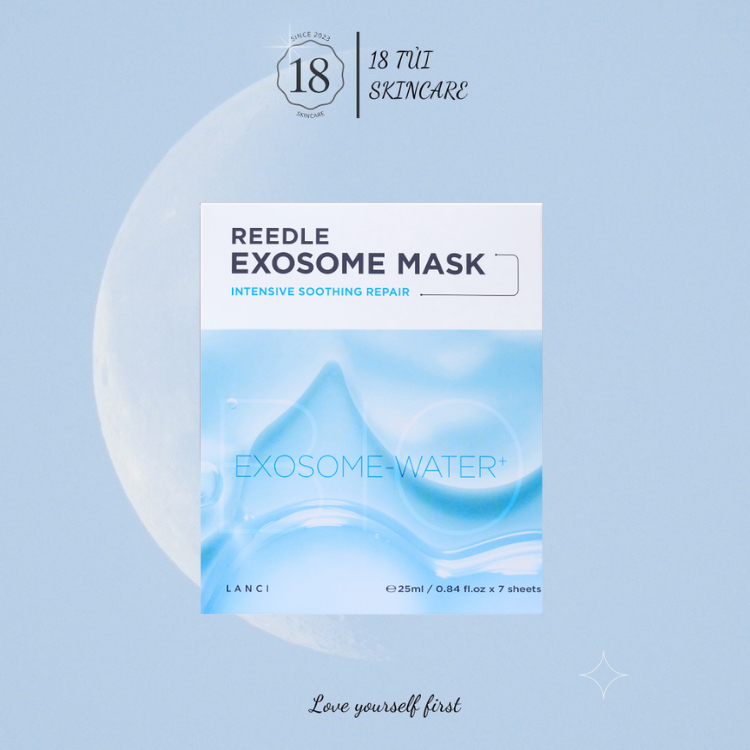 Mặt Nạ Reddle Exosome Mask Lanci - Full Hộp (7 Miếng)