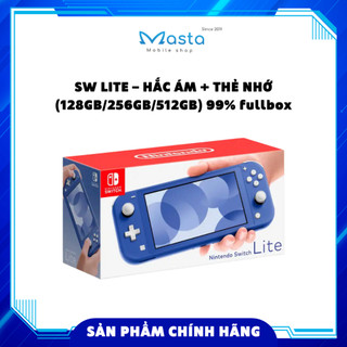 Máy Chơi Game Nintendo Switch Lite - Hắc Ám + Thẻ Nhớ (128/256/512GB) 99% Fullbox