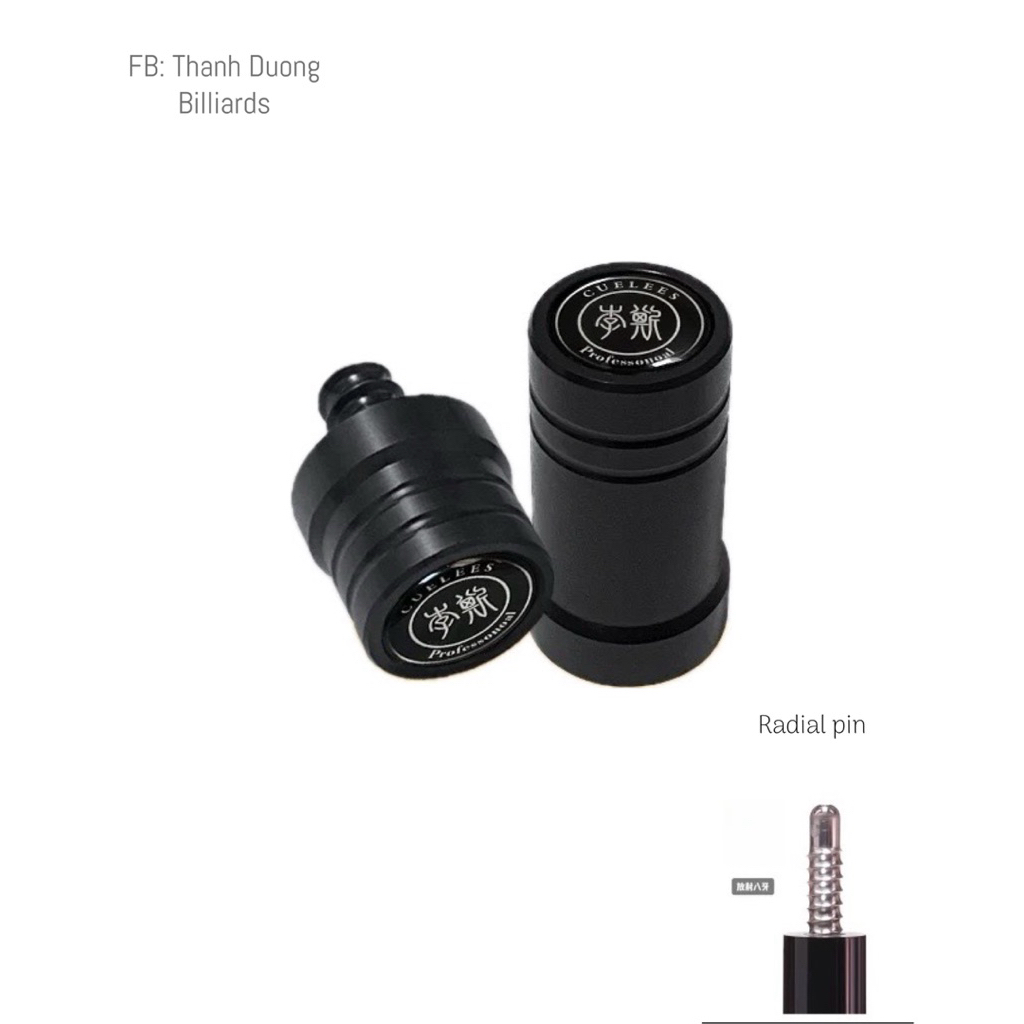 Bảo vệ ren Cơ gậy Bida Cuelees, Omin radial pin