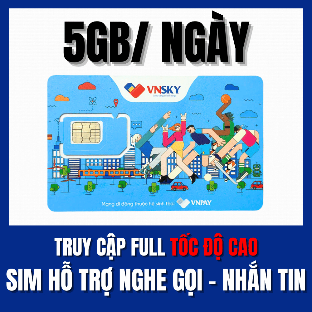 Tặng 14 Tháng Vào Mạng Miễn Phí Data 5Gb/Ngày (150Gb/Tháng) + 100p Gọi Thả Ga Mỗi Tháng Sim Mobi 12T