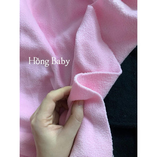Vải nỉ bông cotton 2 mặt xuất dư (Khổ 1m6)