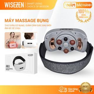  Máy Massage Bụng Đa Năng Wisezen Thư Giãn Cơ Bụng Giảm Cảm Giác đau Mỏi Ấm áp Dễ Chịu Giảm Mỡ Bụng 