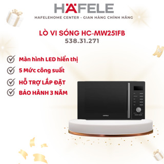 Lò Vi Sóng Độc Lập HC-MW251FB Hafele 538.31.271 - Nhiều Chức Năng