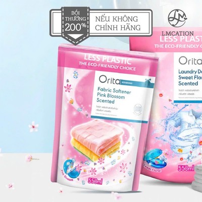 (Tặng kèm quà) Nước Giặt & Nước Xả Hương Hoa Ngọt Ngào Sạch Sâu - Giặt tay & giặt máy