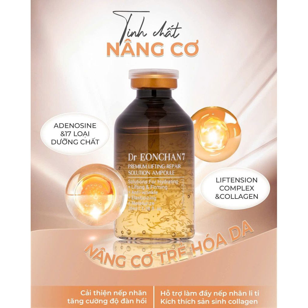 E12 Serum nâng cơ, trẻ hóa Dr Eonchan7 Hương Ceo, Premium Lifting - Repair Solution Ampoule 35ml