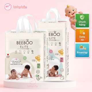 🩲 Bỉm Beeboo Elite Trắng – Chính Hãng, Công Nghệ Nhật Bản, Mềm Mại, Thấm Hút Tốt, Đủ Size Cho Bé