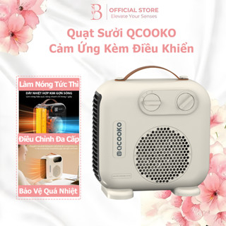 Máy Sưởi Mini Công Suất Mạnh 2200W Quạt Sưởi Làm Nóng Nhanh Chỉ 1s Bảo Vệ Quá Nhiệt QCOOKO