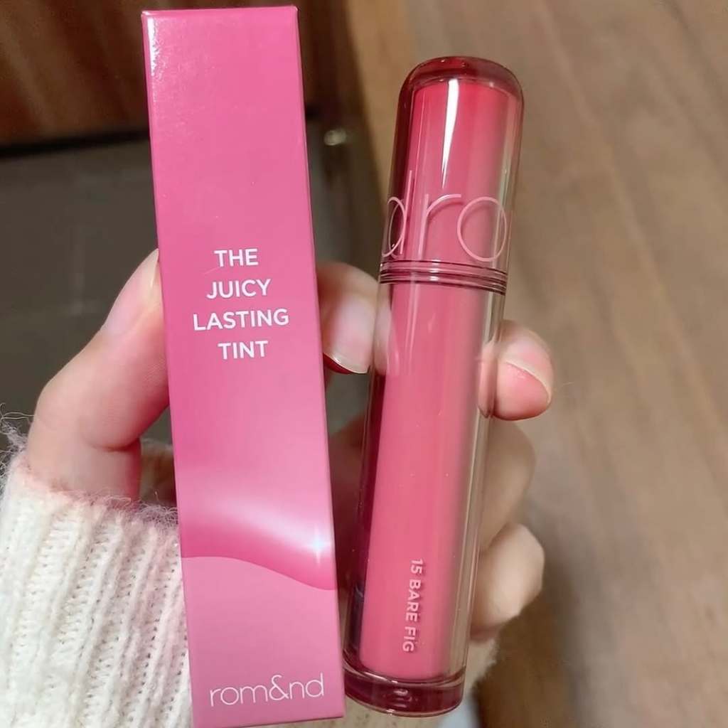 Son tint bóng romand 13 eat dotori 15 bare fig mỏng nhẹ mềm môi