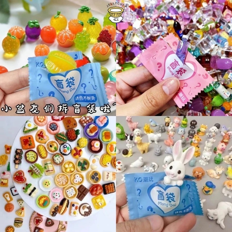 🩰Pink🩰[Bán buôn từ 900D] Túi bí ẩn Chai quyến rũ, Thức ăn, Hộp bí ẩn, Đồ chơi phát sáng kẹo quyến rũ