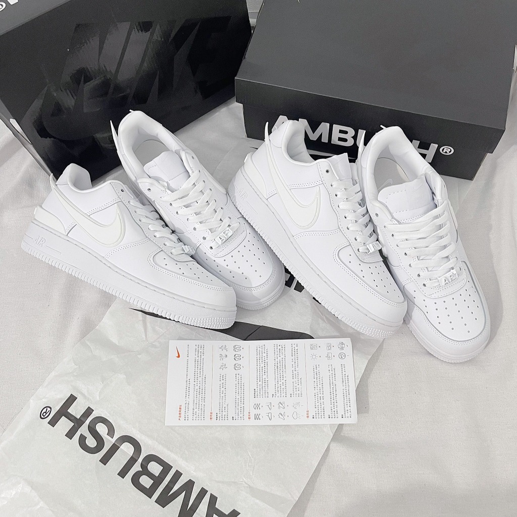 Giày Thể Thao Nike Air Force 1 Low SP Ambush Trắng Full –Sneaker AF1 Phiên Bản SC [The Sneaker ZOOM]