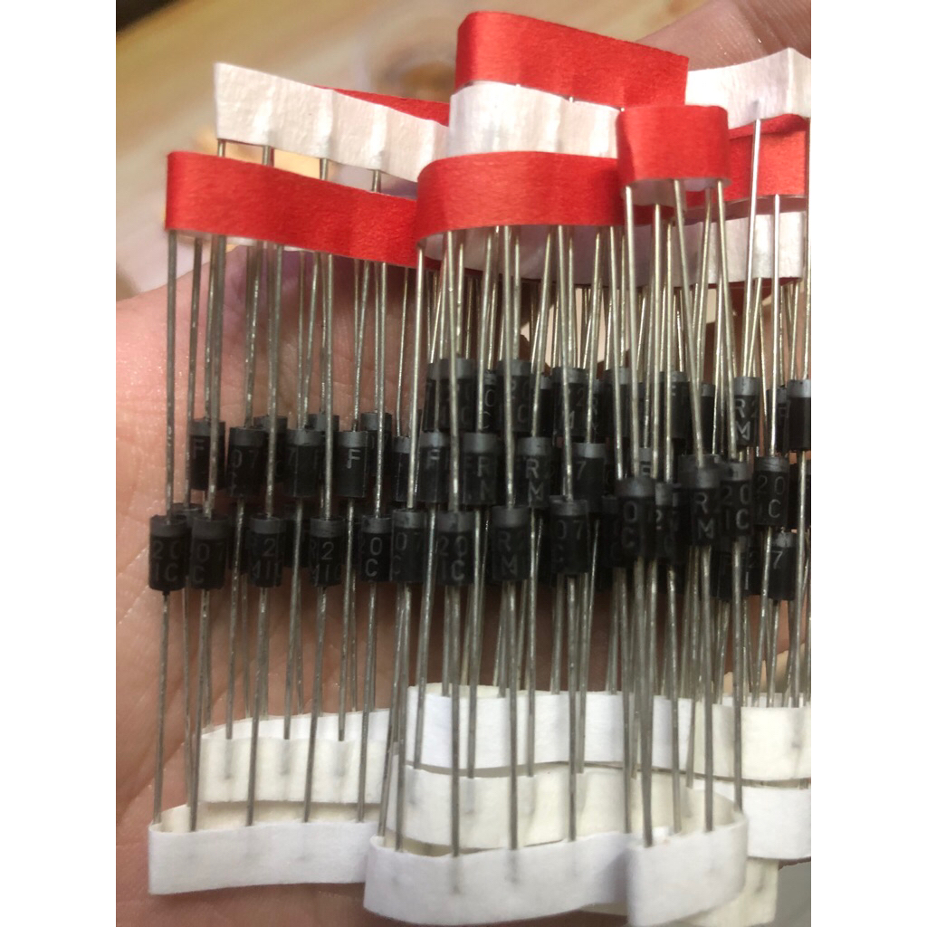 Diode xung FR207 2A 1000V