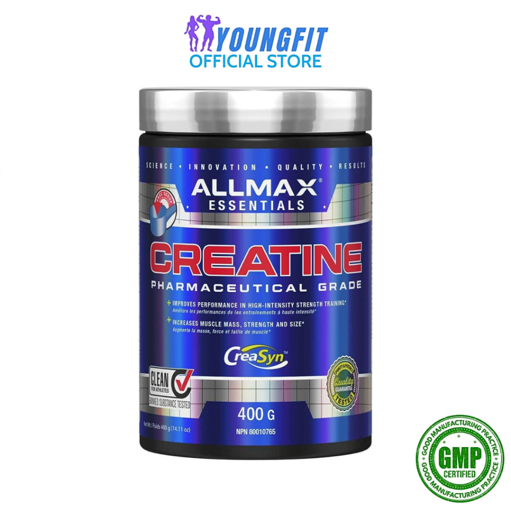 ALLMAX Creatine Monohydrate CreaSyn Hỗ Trợ Xây Dựng Phát Triển Cơ Bắp Não Bộ - YoungFit