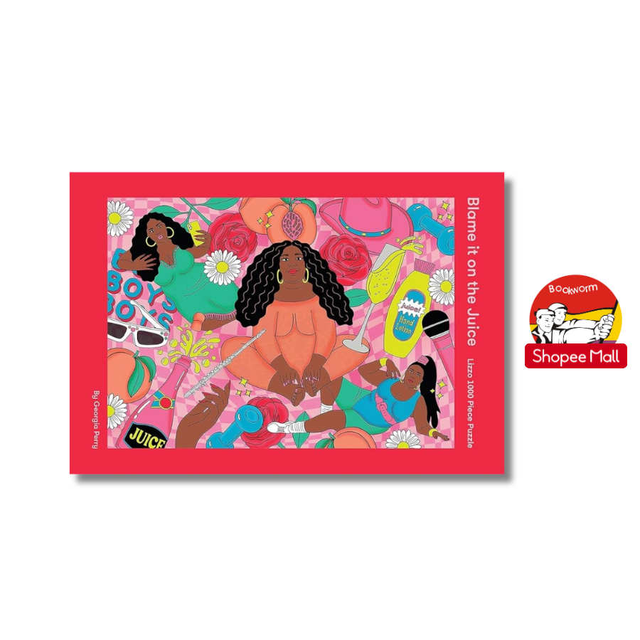 Sách - Blame It on the Juice: Lizzo 1000-Piece Puzzle by Georgia Perry