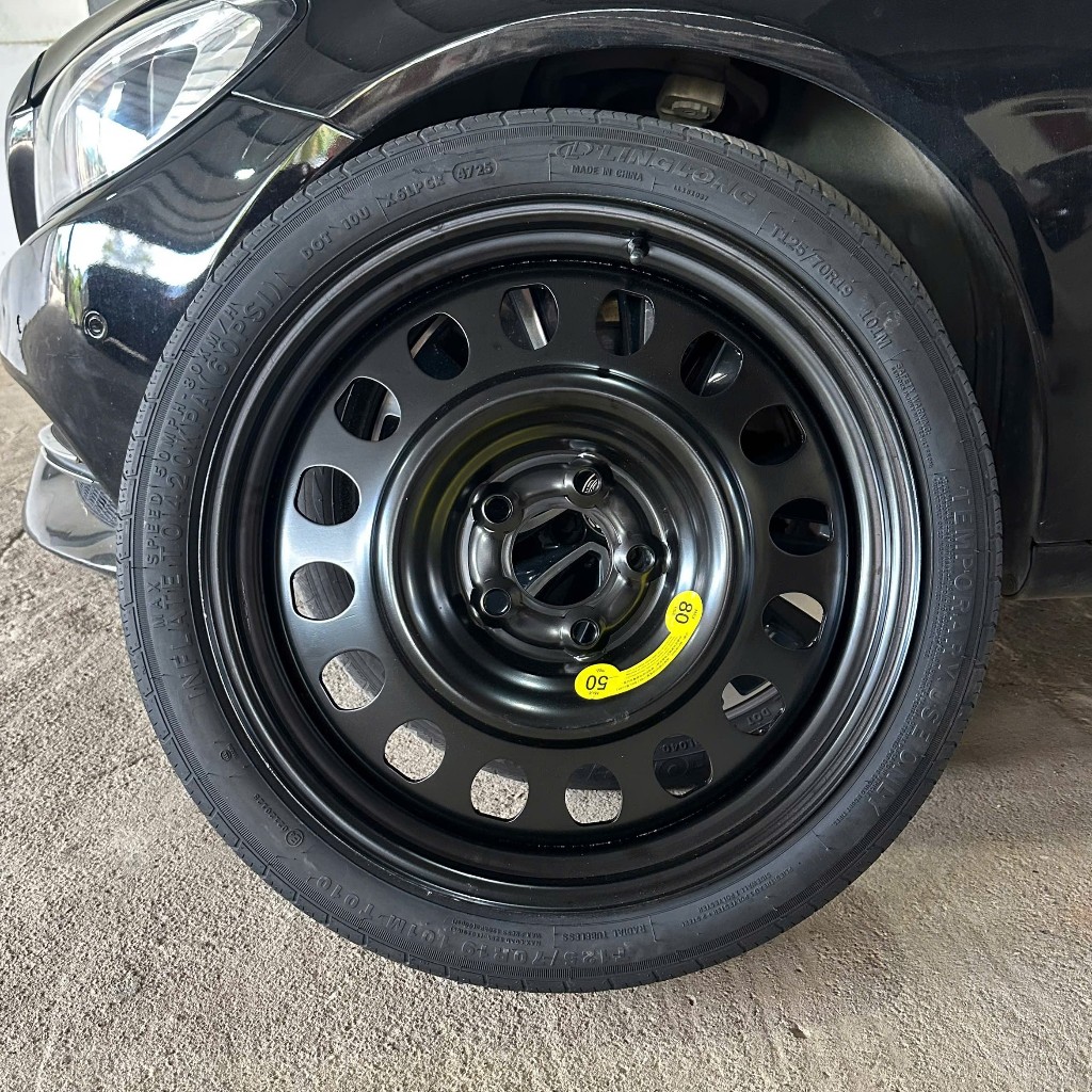 Mâm + Lốp dự phòng VF8 cỡ lớn R19 - Lốp sơ cua cho xe điện Vinfast VF8 vừa zin không kênh khi dùng sàn ngăn cốp